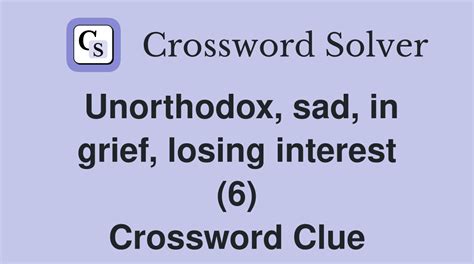 crossword clue unorthodox|unusual unorthodox 9 letters.